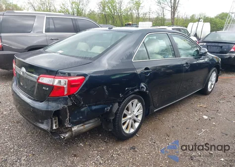 2012 Toyota Camry Xle V6 z USA, uszkodzony, nr VIN 4T1BK1FK9CU017034